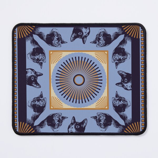 Item preview, Art Deco Style Cat designed and sold by PasdeChatDesign.