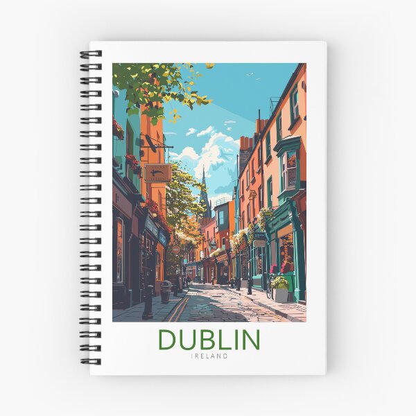 Artikelvorschau, Dublin Irland - Reisekunst entworfen und verkauft von Marciolini.