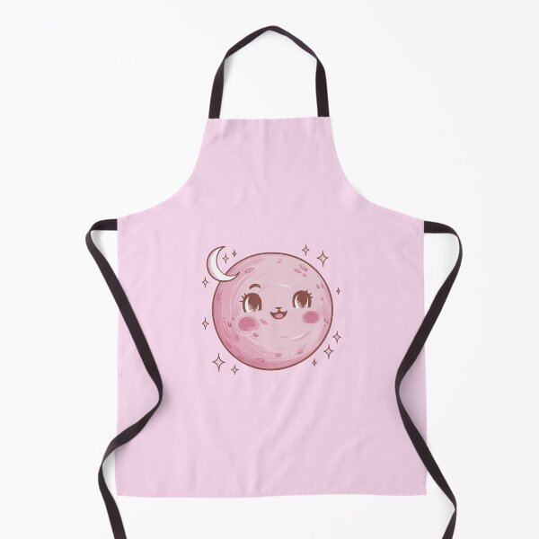 Item preview, Cute Pink Moon Kawaii designed and sold by canvadreamer444.