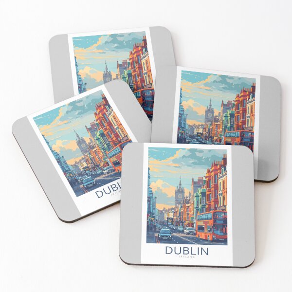 Item preview, Dublin Ireland - Travel art designed and sold by Marciolini.