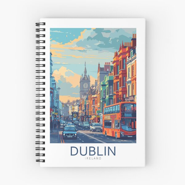 Artikelvorschau, Dublin Irland - Reisekunst entworfen und verkauft von Marciolini.