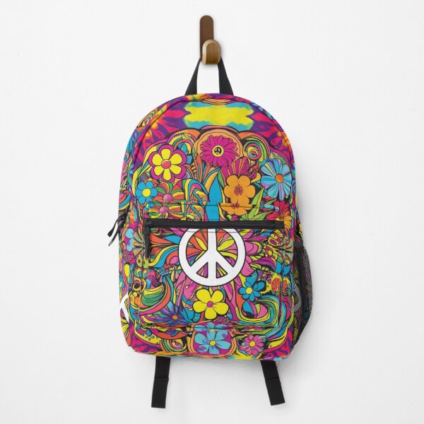Item preview, Psychedelic peace hippie retro trippy designed and sold by martin max.