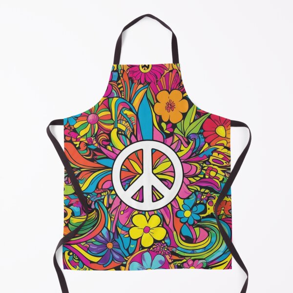 Item preview, Psychedelic peace hippie retro trippy designed and sold by martin max.