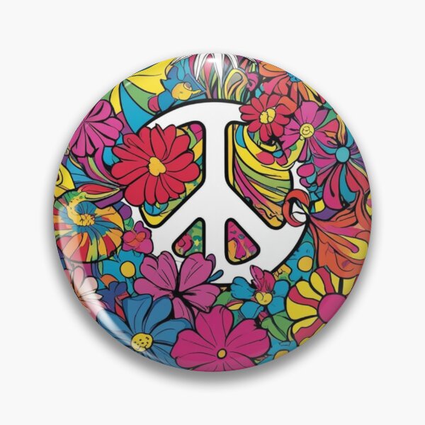 Item preview, Psychedelic peace hippie retro trippy designed and sold by martin max.