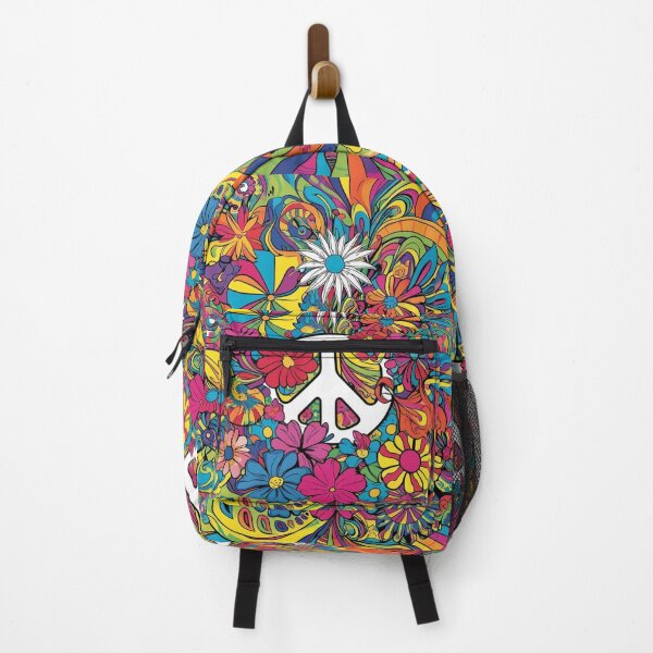 Item preview, Psychedelic peace hippie retro trippy designed and sold by martin max.