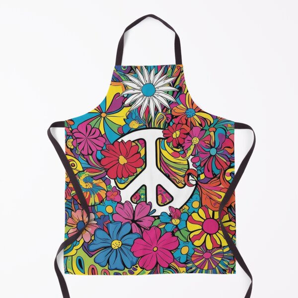 Item preview, Psychedelic peace hippie retro trippy designed and sold by martin max.