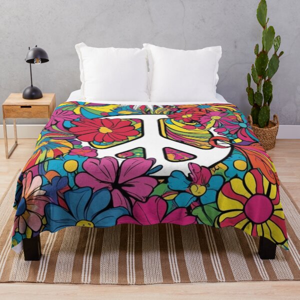 Item preview, Psychedelic peace hippie retro trippy designed and sold by martin max.