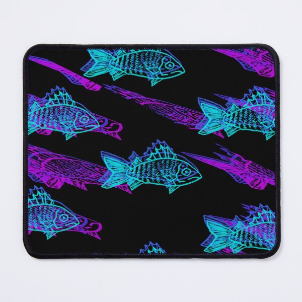 Item preview, Psychedelic Bass Fish designed and sold by Oxalis-Garden.