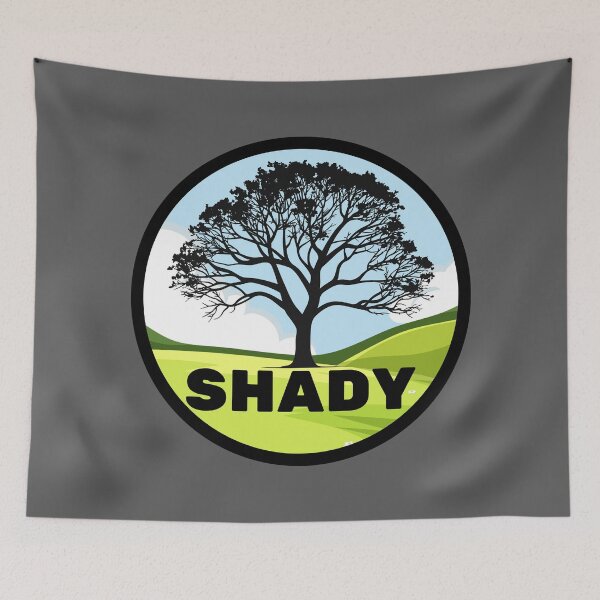 Item preview, Shady Tree in a Green Meadow Circle Sarcastic Funny Humor Sarcasm  designed and sold by tumbleweedphoto.