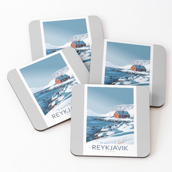 Item preview, Reykjavik Iceland - Travel art designed and sold by Marciolini.