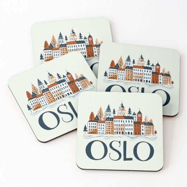 Item preview, Oslo Norway designed and sold by WanderlustCoCo.