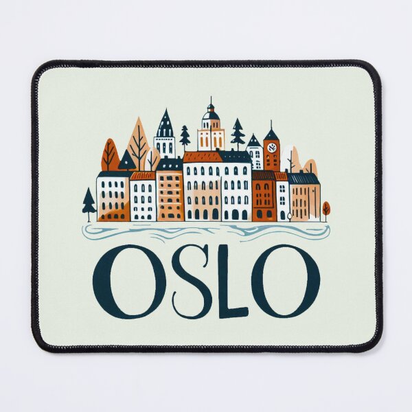 Item preview, Oslo Norway designed and sold by WanderlustCoCo.