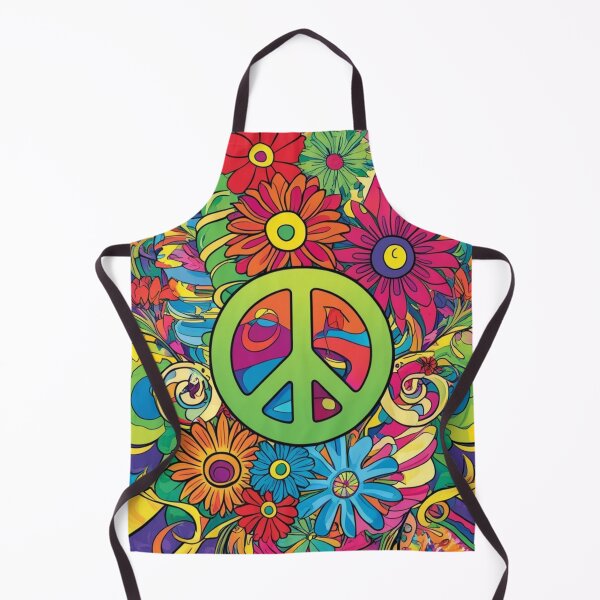 Item preview, Psychedelic peace hippie retro trippy designed and sold by martin max.
