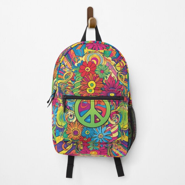 Item preview, Psychedelic peace hippie retro trippy designed and sold by martin max.