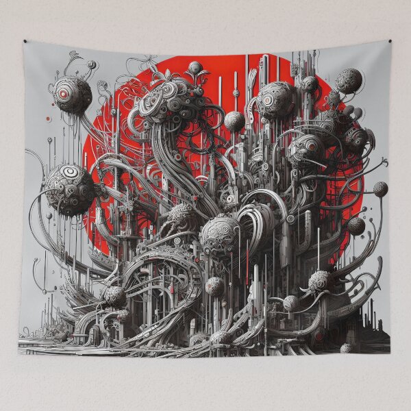 Item preview, Mechanical Entanglement of the Red Moon designed and sold by Ssevi.
