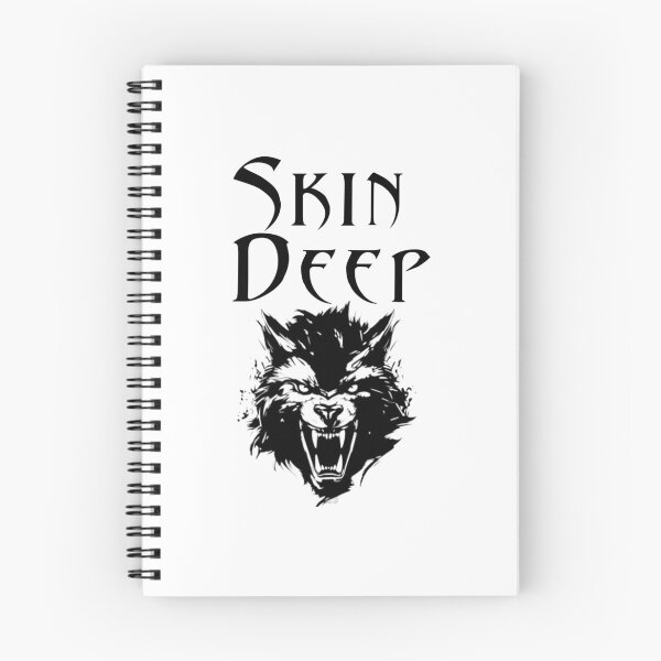 Artikelvorschau, Skin Deep (schwarz) entworfen und verkauft von DarkRosePress.
