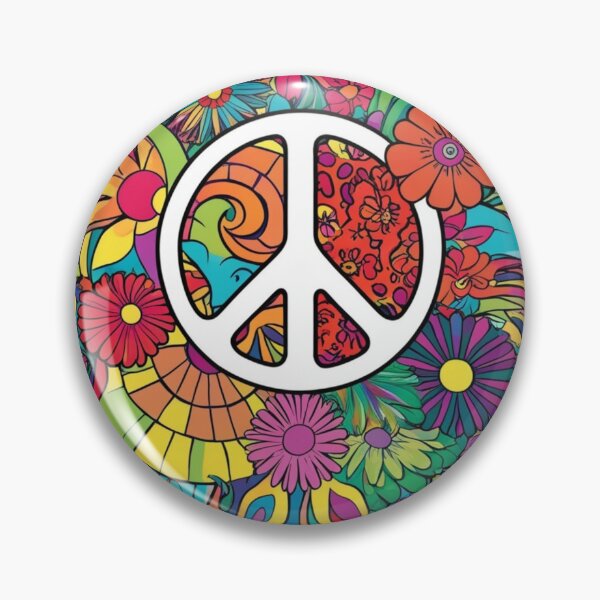 Item preview, Psychedelic peace hippie retro trippy designed and sold by martin max.