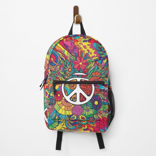 Item preview, Psychedelic peace hippie retro trippy designed and sold by martin max.