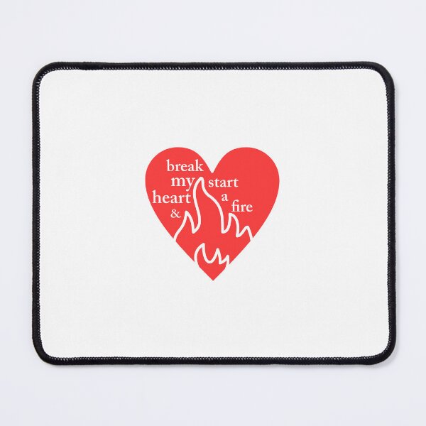 Item preview, Gracie Abrams break my heart and start a fire design designed and sold by spicystylesco.