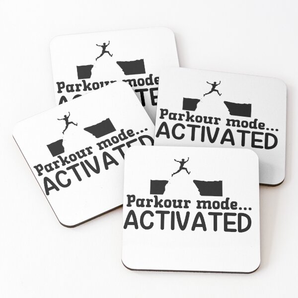 Item preview, Parkour Mode Activated  designed and sold by Whackadoodletee.