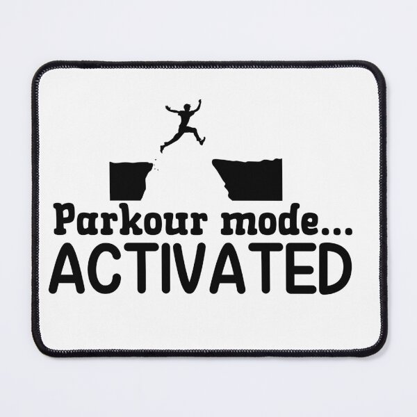 Item preview, Parkour Mode Activated  designed and sold by Whackadoodletee.