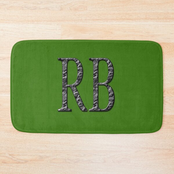 Item preview, THE LETTERS -- R B -- IN RUSTIC DARK COLOR designed and sold by solgel47.