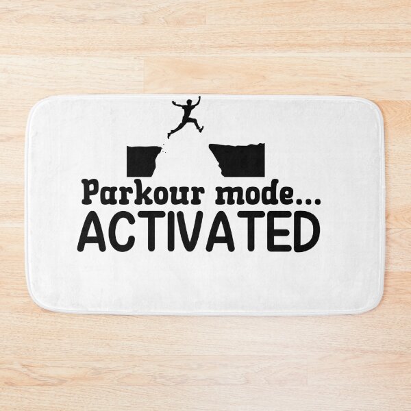 Item preview, Parkour Mode Activated  designed and sold by Whackadoodletee.
