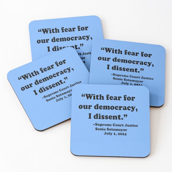 Item preview, WITH FEAR FOR OUR DEMOCRACY I DISSENT designed and sold by LoveAndDefiance.