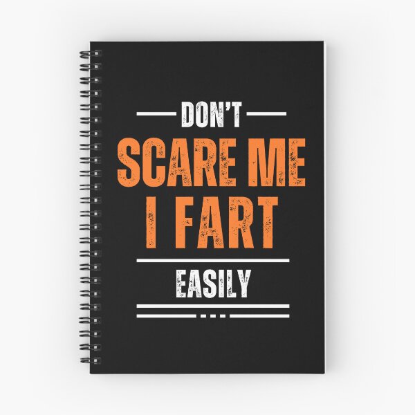 Item preview, Don't Scare Me I Fart Easily Joke funny  designed and sold by lexxiseart.