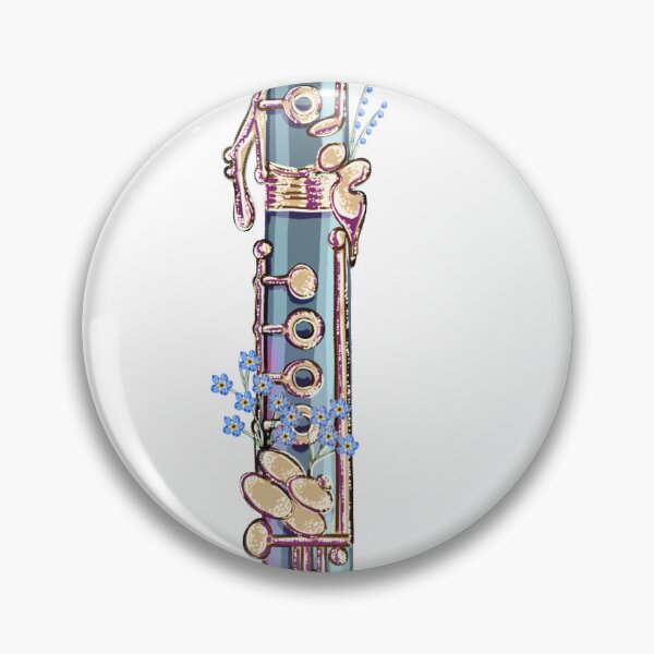 Item preview, Forget Me Not Clarinet designed and sold by InkofStars.
