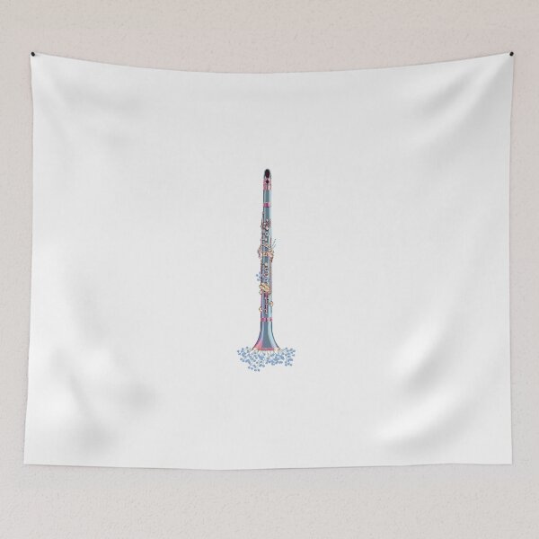 Item preview, Forget Me Not Clarinet designed and sold by InkofStars.