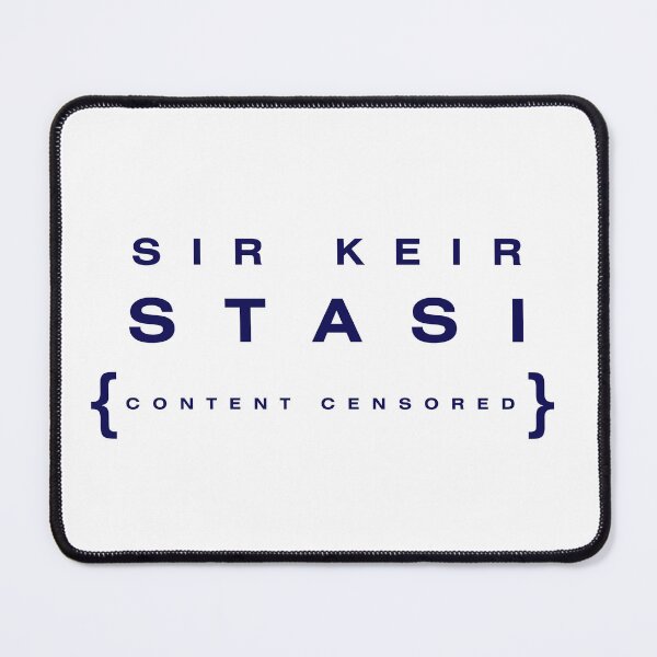Item preview, Sir Keir Stasi funny play on words with censored strap line designed and sold by YogaZesty.
