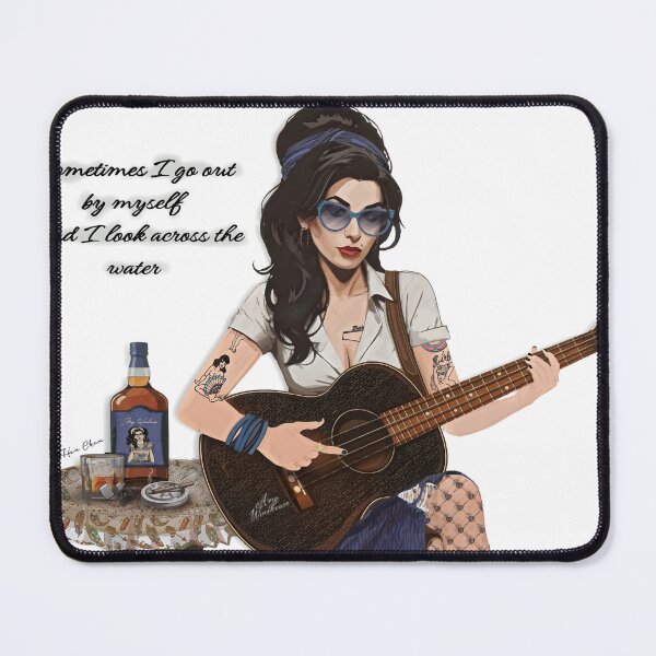 Item preview, Amy Winehouse- look across the water #2 designed and sold by Hen-C-Art.