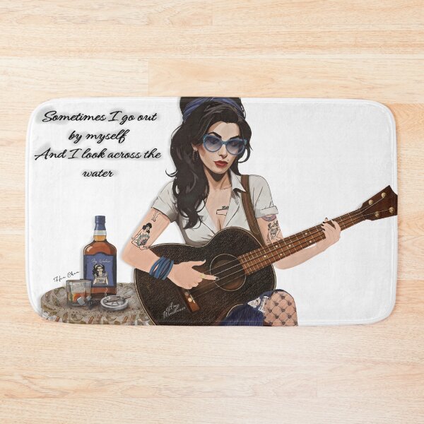 Item preview, Amy Winehouse-  look across the water #2 designed and sold by Hen-C-Art.