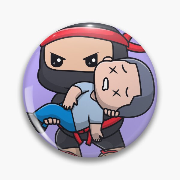Item preview, Cute Ninja Carrying Boy Cartoon Vector Icon - Adorable People and Holiday Illustration designed and sold by hjian8219.