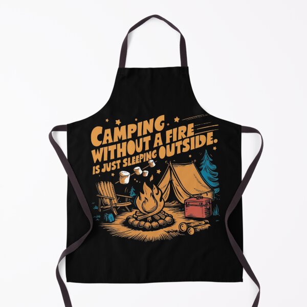 Item preview, Camping without fire is just sleeping outside  designed and sold by Ajax90.