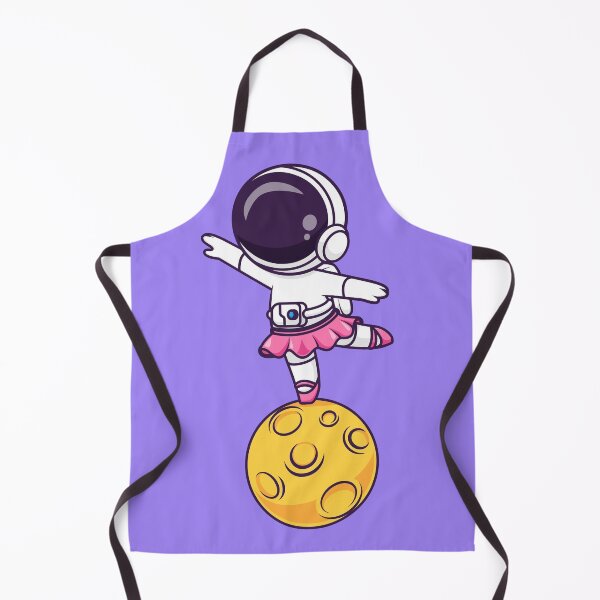 Item preview, Cute Astronaut Dancing Ballet on the Moon Cartoon Vector Icon - Adorable Science and Holiday Illustration designed and sold by hjian8219.