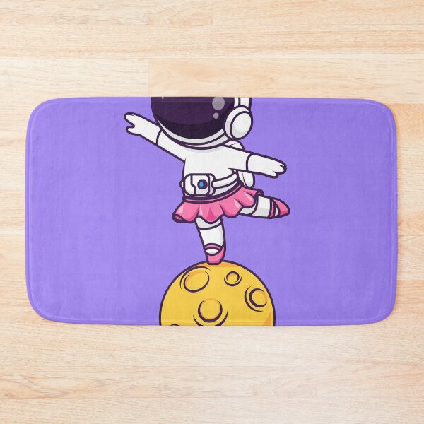Item preview, Cute Astronaut Dancing Ballet on the Moon Cartoon Vector Icon - Adorable Science and Holiday Illustration designed and sold by hjian8219.