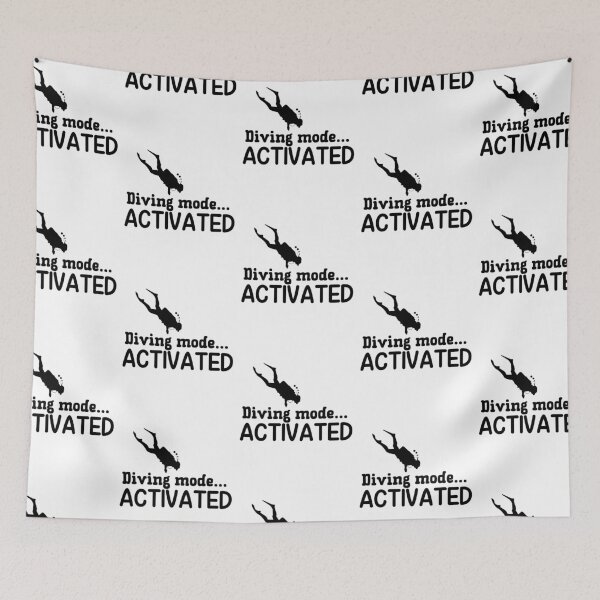 Item preview, Diving Mode Activated  designed and sold by Whackadoodletee.