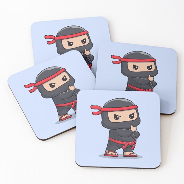Item preview, Cute Ninja Fighter Giving Thumbs Up Cartoon Vector Icon - Adorable People and Holiday Illustration designed and sold by hjian8219.