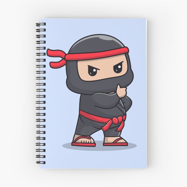 Item preview, Cute Ninja Fighter Giving Thumbs Up Cartoon Vector Icon - Adorable People and Holiday Illustration designed and sold by hjian8219.