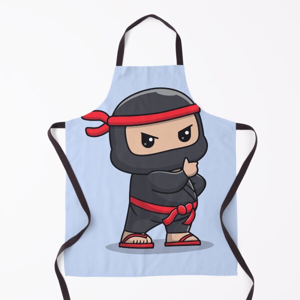 Item preview, Cute Ninja Fighter Giving Thumbs Up Cartoon Vector Icon - Adorable People and Holiday Illustration designed and sold by hjian8219.