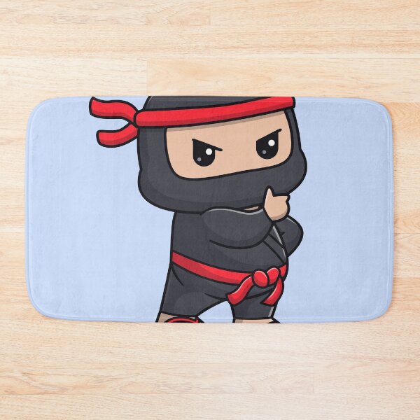 Item preview, Cute Ninja Fighter Giving Thumbs Up Cartoon Vector Icon - Adorable People and Holiday Illustration designed and sold by hjian8219.