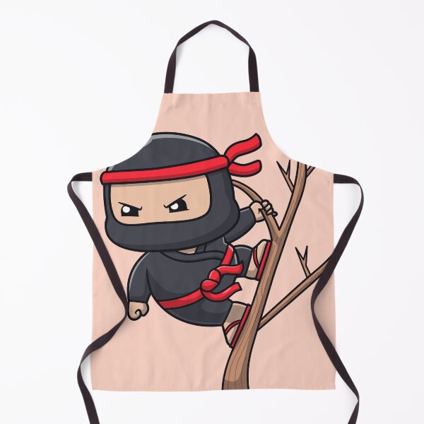 Item preview, Cute Ninja Fighter Hanging from Tree Cartoon Vector Icon - Adorable People and Holiday Illustration designed and sold by hjian8219.