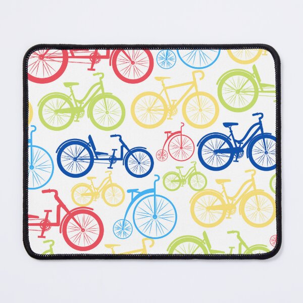 Item preview, colorido patrón de bicicleta designed and sold by SDJ-shope.