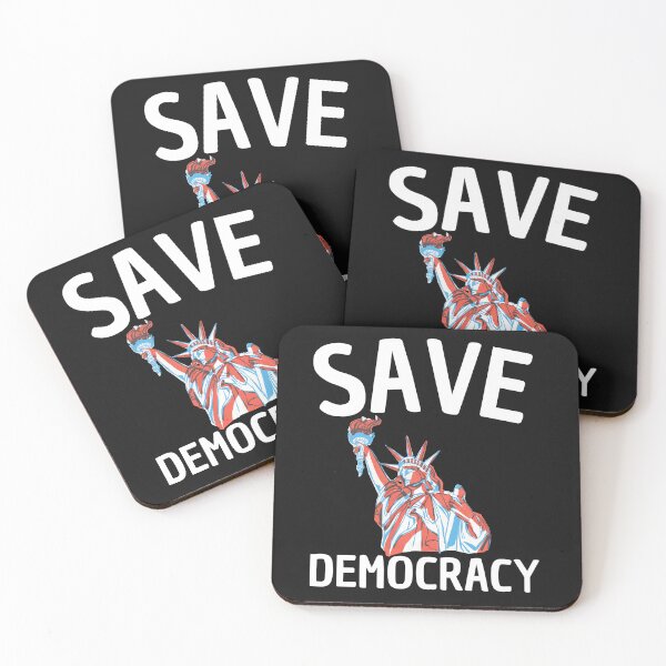 Item preview,   Save Democracy Save Defend Our Democracy  designed and sold by Manara  -Art.
