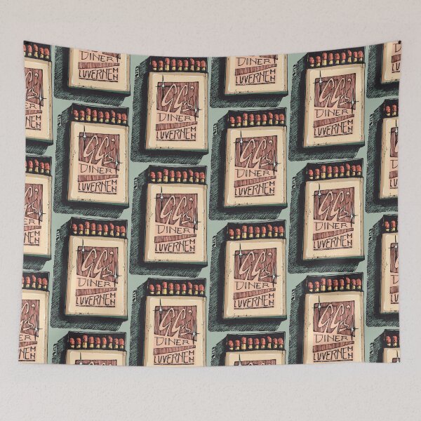 Item preview, GG's Diner MatchBox designed and sold by Pozer Designs.