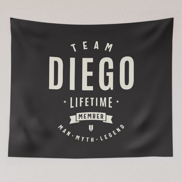 Item preview, Team Diego Lifetime Member Funny Name Diego designed and sold by cidolopez.