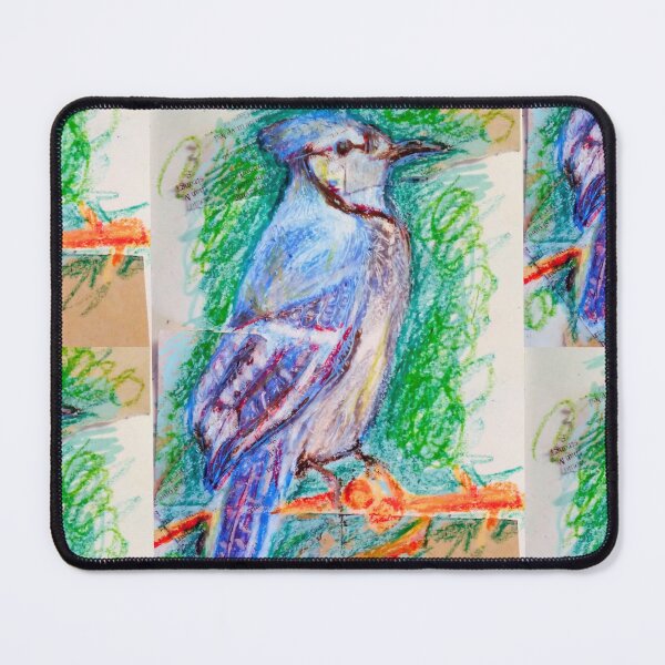 Item preview, Textured Pastel Blue Jay designed and sold by Charf-ly.