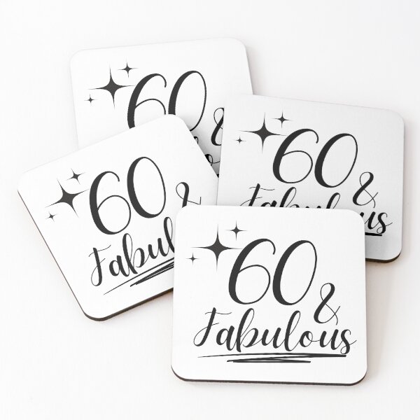Item preview, Fabulous and 60 - Happy 60th Birthday designed and sold by highflycrafts.